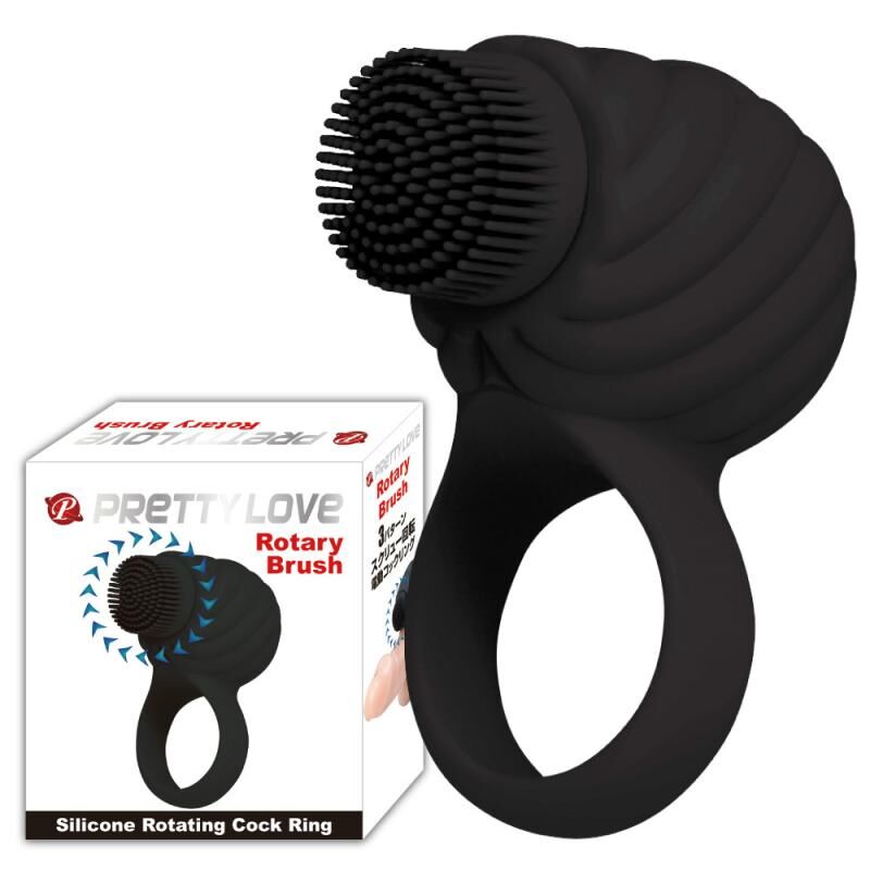 R0922 日本PRETTYLOVE - 三段變速旋轉按摩陽具環