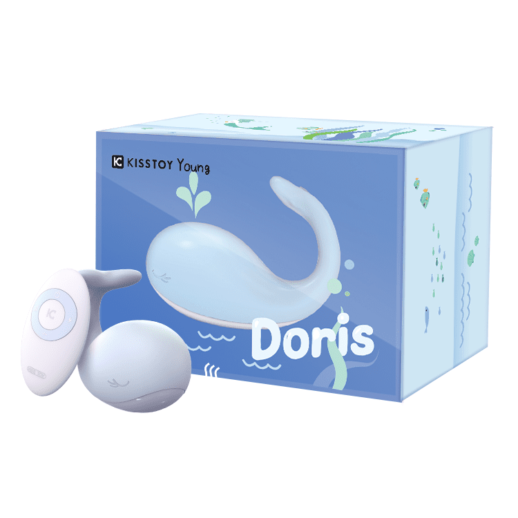 KST-014 KISTOY - DORIS 太正鯨 CG共震雙重嗨爽遙控跳蛋