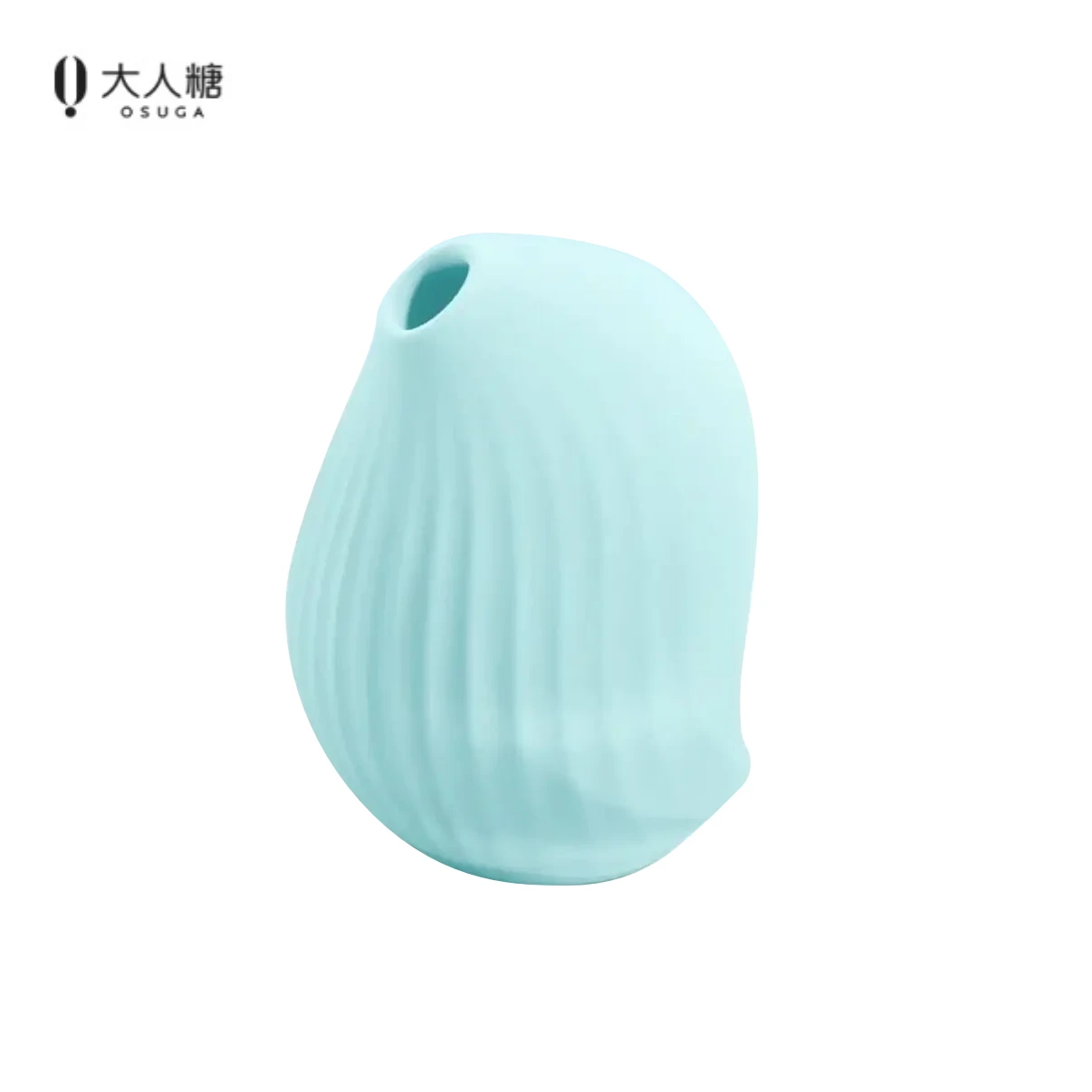 4975 OSUGA 大人糖 - 逗豆鳥 軟萌聲波豆豆吸啜震動器與小夜燈座 薄荷綠